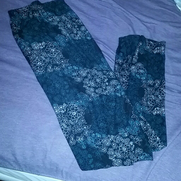 Pants - Plus size print leggings